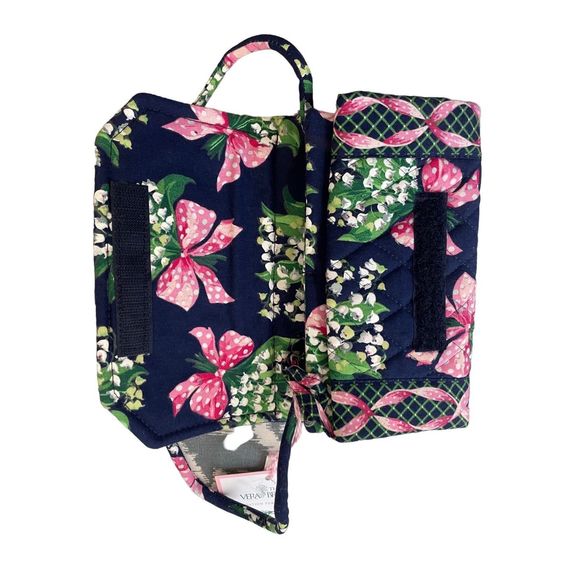 Vera Bradley Crossbody Wallet New Breast Cancer Awareness Floral - Picture 9 of 9